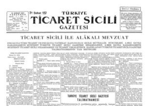 Ticaret Sicil Gazetesi